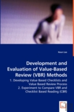 Bertrand.pt - Development And Evaluation Of Value-Based Review (Vbr) Methods - 1. Developing Value Based Checklists And Value Based Review Process