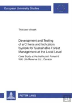 Bertrand.pt - Development And Testing Of A Criteria And Indicators System For Sustainable Forest Management At The Local Level