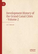 Development History Of The Grand Canal Cities - Volume 2