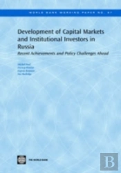 Development Of Capital Markets And Institutional Investors In Russia