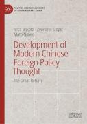 Development Of Modern Chinese Foreign Policy Thought