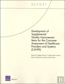 Bertrand.pt - Development Of Supplemental Quality Improvement Items For The Consumer Assessment Of Healthcare Providers And Systems (Cahps)