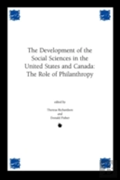 Development Of The Social Sciences In The United States And Canada