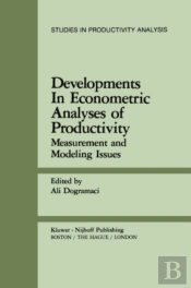 Developments In Econometric Analyses Of Productivity