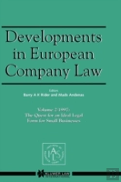 Bertrand.pt - Developments In European Company Law