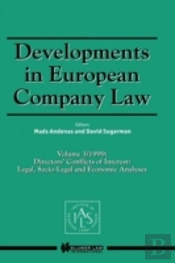 Developments In European Company Law