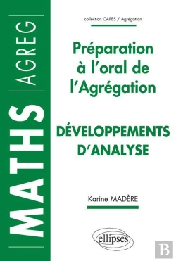 Bertrand.pt - Développements D'Analyse - Préparation À L'Oral De L'Agrégation De Mathématiques