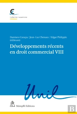 Bertrand.pt - Développements Récents En Droit Commercial Viii