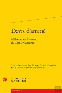 Bertrand.pt - Devis D'Amitié : Mélanges En L'Honneur De Nicole Cazauran