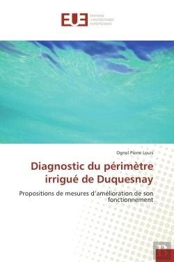 Bertrand.pt - Diagnostic Du Perimetre Irrigue De Duquesnay - Propositions De Mesures D'Amelioration De Son Fonctio