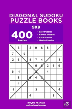Bertrand.pt - Diagonal Sudoku Puzzle Books - 400 Easy To Master Puzzles 9x9 (Volume 3)