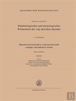 Bertrand.pt - Dialektologisches Und Etymologisches Woeterbuch Der Ostjakischen Sprache
