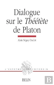 Dialogue Sur Le Théétète De Platon