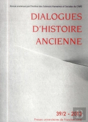 Dialogues D'Histoire Ancienne, N° 39-2/2013