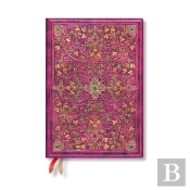Diamond Jubilee (Sangorski & Sutcliffe) Midi 12-Month Day-At-A-Time Hardback Dayplanner 2025 (Elastic Band Closure)