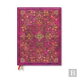 Bertrand.pt - Diamond Jubilee (Sangorski & Sutcliffe) Ultra 12-Month Vertical Hardback Dayplanner 2025 (Elastic Band Closure)