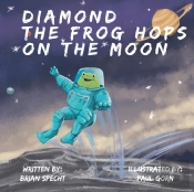 Diamond The Frog Hops On The Moon