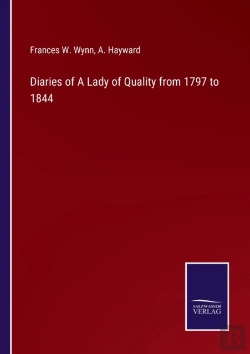 Bertrand.pt - Diaries Of A Lady Of Quality From 1797 To 1844