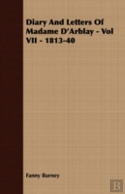 Bertrand.pt - Diary And Letters Of Madame D'Arblay - V