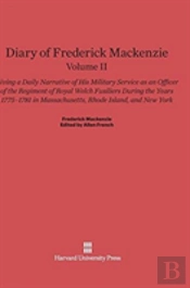 Diary Of Frederick Mackenzie. Volume Ii
