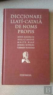 Diccionari Llati-Catala De Noms Propis