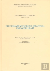 Diccionari Menorquí, Espanyol, Francès I Llatí