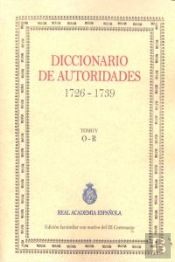 Diccionario De Autoridades (Tomo V)