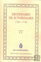 Diccionario De Autoridades (Tomo Vi)