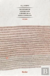 Diccionario De Construcción Y Régimen De La Lengua Castellana