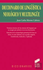 Diccionario De Lingüística Neológico Y Multilingüe
