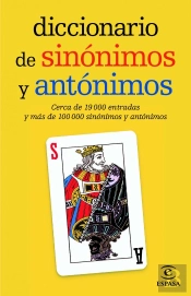 Diccionario De Sinónimos Y Antónimos