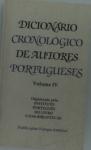 DICIONARIO CRONOLOGICO AUTORES