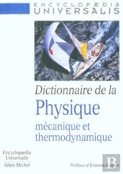 Dictionaire De La Physique Mecanique Et Thermodynamique