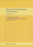 Dictionary And Thesaurus Of Tocharian A