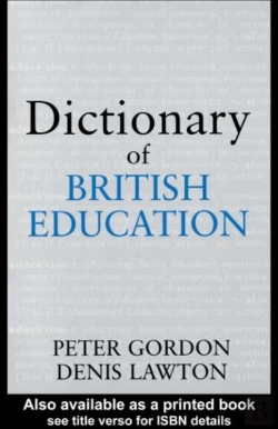 Bertrand.pt - Dictionary Of British Education