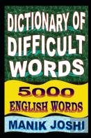 Dictionary Of Difficult Words
