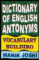 Dictionary Of English Antonyms