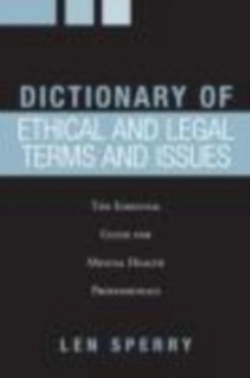 Bertrand.pt - Dictionary Of Ethical And Legal Terms And Issues