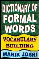 Dictionary Of Formal Words