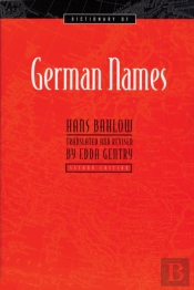 Dictionary Of German Names