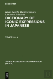 Dictionary Of Iconic Expressions In Japanese
