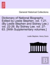 Dictionary Of National Biography. Edited