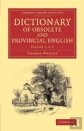 Dictionary Of Obsolete And Provincial English