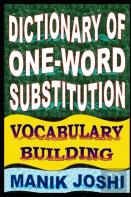 Dictionary Of One-Word Substitution
