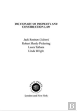 Bertrand.pt - Dictionary Of Property And Construction Law