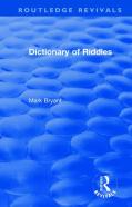 Dictionary Of Riddles