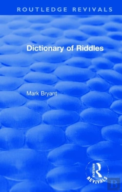 Bertrand.pt - Dictionary Of Riddles