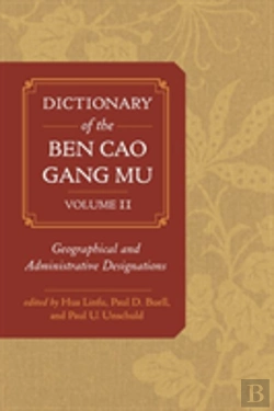 Bertrand.pt - Dictionary Of The Ben Cao Gang Mu, Volume 2
