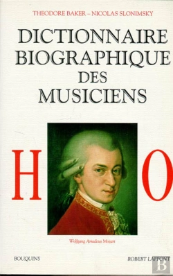 Bertrand.pt - Dictionnaire Biographique Des Musiciens T.2