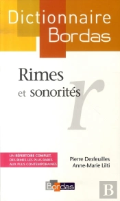 Dictionnaire Bordas Des Rimes Et Sonorités